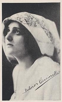 1917-21 Kromo Gravure Leading Moving Picture Stars #NNO Dolores Cassinelli Front