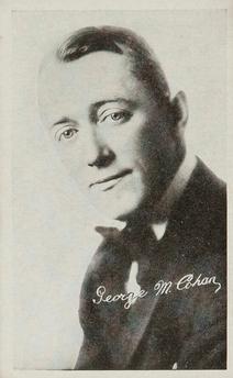 1917-21 Kromo Gravure Leading Moving Picture Stars #NNO George M. Cohan Front