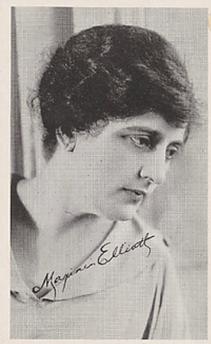 1917-21 Kromo Gravure Leading Moving Picture Stars #NNO Maxine Elliott Front