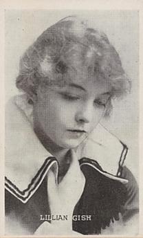 1917-21 Kromo Gravure Leading Moving Picture Stars #NNO Lillian Gish Front