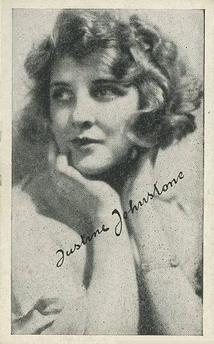 1917-21 Kromo Gravure Leading Moving Picture Stars #NNO Justine Johnstone Front