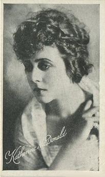 1917-21 Kromo Gravure Leading Moving Picture Stars #NNO Katherine McDonald Front