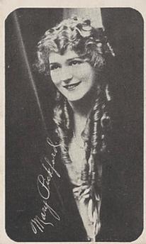 1917-21 Kromo Gravure Leading Moving Picture Stars #NNO Mary Pickford Front