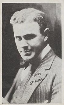 1917-21 Kromo Gravure Leading Moving Picture Stars #NNO Ford Sterling Front