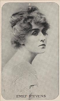 1917-21 Kromo Gravure Leading Moving Picture Stars #NNO Emily Stevens Front