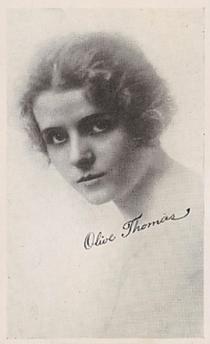 1917-21 Kromo Gravure Leading Moving Picture Stars #NNO Olive Thomas Front
