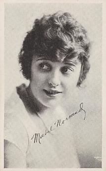 1917-21 Kromo Gravure Leading Moving Picture Stars #NNO Mabel Normand Front