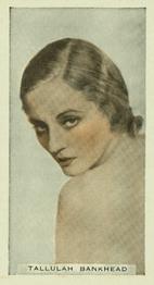 1936 R. & J. Hill Cinema Celebrities #8 Tallulah Bankhead Front