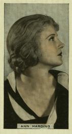 1936 R. & J. Hill Cinema Celebrities #29 Ann Harding Front