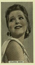 1936 R. & J. Hill Cinema Celebrities #30 Clara Bow Front