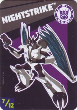 2016 Hasbro Transformers Tiny Titans Series 6 Cards #7 Nightstrike Front