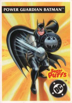 1995 Quaker Oats Legends of Batman #4 Power Guardian Batman Front