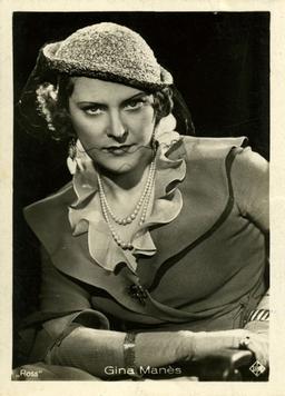 1935 Haus Bergmann Film-Photos #150 Gina Manès Front