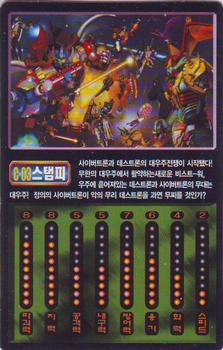 1999 Sonokong Beast War Neo #C-03 Stampy Back