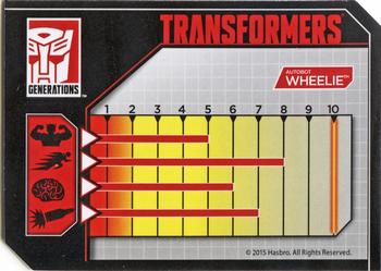 2016-17 Hasbro Transformers Titans Return #NNO Autobot Wheelie Back