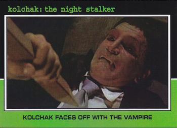 2016 RetroCards Kolchak: The Night Stalker #7 Kolchak Faces Off with the Vampire Front