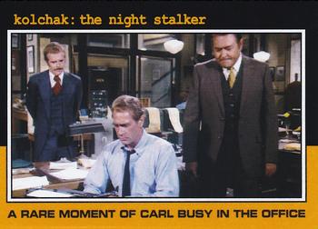 2016 RetroCards Kolchak: The Night Stalker #36 A Rare Moment of Carl Busy in the Office Front