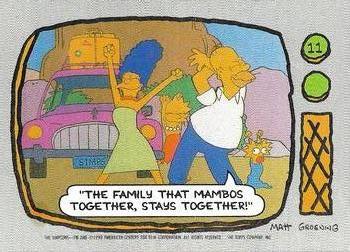 1991 Regina The Simpsons #11 Marge Simpson/Homer Simpson/Lisa Simpson/Maggie Simpson Front