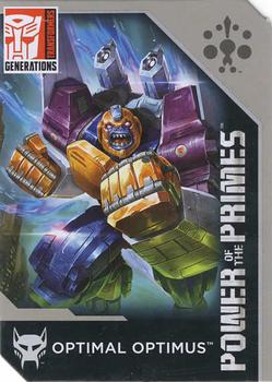 2018 Hasbro Transformers Power of the Primes - Alchemist #NNO Optimal Optimus Front