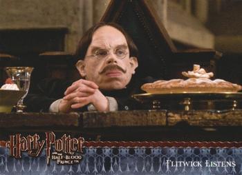 2009 Artbox Harry Potter and the Half-Blood Prince #25 Flitwick Listens Front
