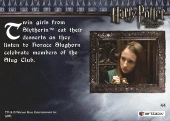 2009 Artbox Harry Potter and the Half-Blood Prince #44 The Slytherin Twins Back