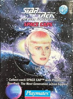1994 Playmates Star Trek: The Next Generation Space Caps #5 Sela Front