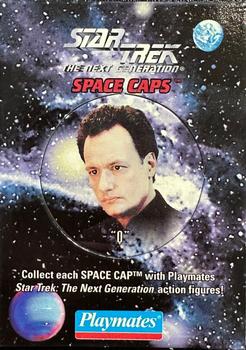 1994 Playmates Star Trek: The Next Generation Space Caps #9 Q Front