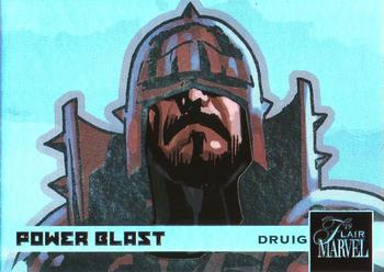 2019 Flair Marvel - Power Blast e-Pack Exclusives #PBE-3 Druig Front