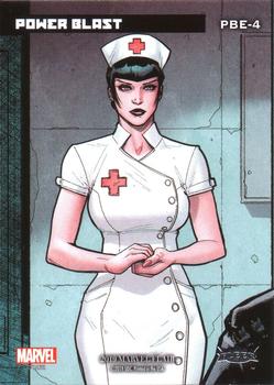 2019 Flair Marvel - Power Blast e-Pack Exclusives #PBE-4 Night Nurse Back
