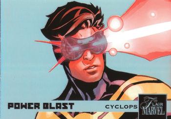 2019 Flair Marvel - Power Blast e-Pack Exclusives #PBE-14 Cyclops Front