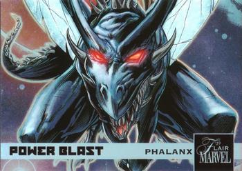 2019 Flair Marvel - Power Blast e-Pack Exclusives #PBE-19 Phalanx Front