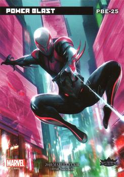 2019 Flair Marvel - Power Blast e-Pack Exclusives #PBE-25 Spider-Man 2099 Back