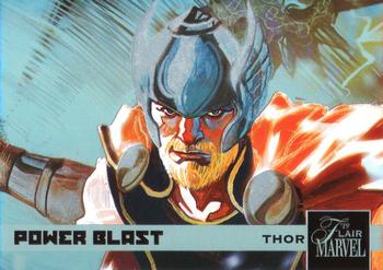 2019 Flair Marvel - Power Blast e-Pack Exclusives #PBE-27 Thor Front