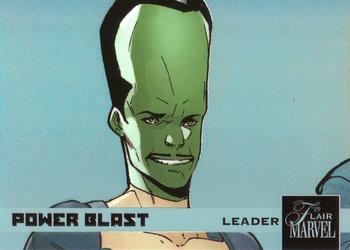 2019 Flair Marvel - Power Blast e-Pack Exclusives #PBE-28 Leader Front