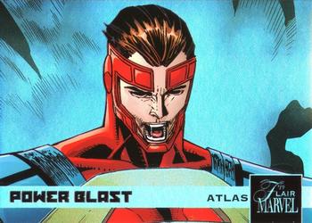 2019 Flair Marvel - Power Blast e-Pack Exclusives #PBE-37 Atlas Front
