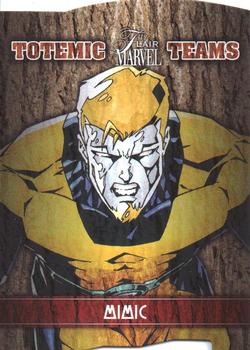 2019 Flair Marvel - Totemic Teams AC – Exiles #TT-53 Mimic Front