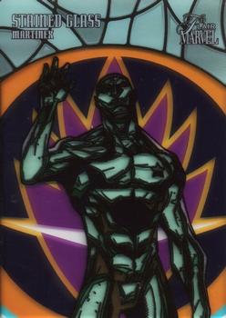 2019 Flair Marvel - Stained Glass Achievements #SG-00 Martinex Front