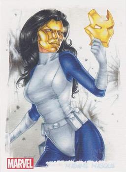2014 Rittenhouse Marvel: Dangerous Divas 2 - Marvel Originals Artifex #12 Madame Masque: Agressor Front