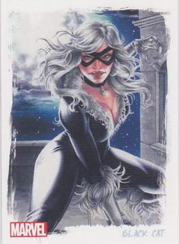 2014 Rittenhouse Marvel: Dangerous Divas 2 - Marvel Originals Artifex #14 Black Cat: Trickster Front