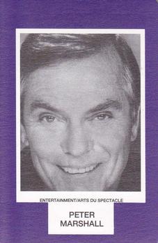 1993 Canada Games Face to Face: The Famous Celebrity Guessing Game #NNO Peter Marshall Front