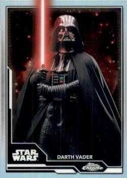 2021 Topps Chrome Star Wars Legacy - Wielders of the Light Saber #WL-3 Darth Vader Front
