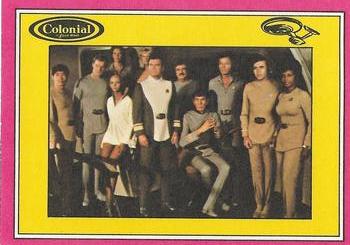1979 Topps Colonial Star Trek: The Motion Picture #6 Captain Kirk's Mission Back