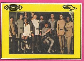 1979 Topps Colonial Star Trek: The Motion Picture #17 Return to the Bridge Back