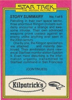 1979 Topps Kilpatrick's Star Trek: The Motion Picture #3 