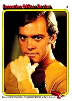 1979 Topps Kilpatrick's Star Trek: The Motion Picture #8 Executive Officer Decker Front