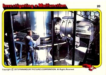 1979 Topps Kilpatrick's Star Trek: The Motion Picture #20 Investigating a Malfunction Front