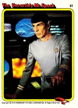 1979 Topps Kilpatrick's Star Trek: The Motion Picture #31 The Unearthly Mr. Spock Front