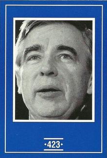 1991 Canada Games Face to Face: The Famous Celebrity Guessing Game #423 Fred Rogers Front