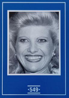 1991 Canada Games Face to Face: The Famous Celebrity Guessing Game #549 Ivana Trump Front