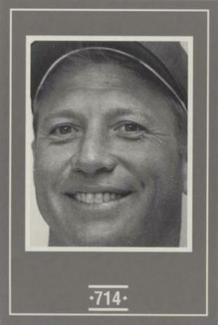 1991 Canada Games Face to Face: The Famous Celebrity Guessing Game #714 Mickey Mantle Front